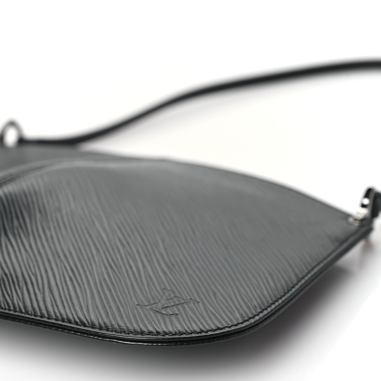Louis Vuitton Epi Demi Lune Pochette Black 9 of 9