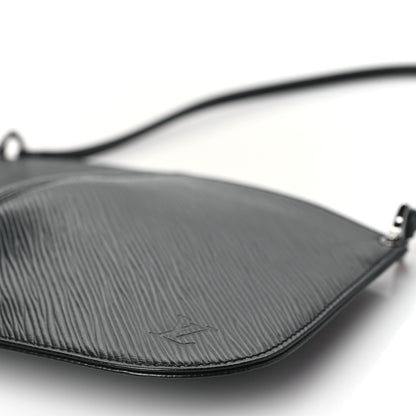 Louis Vuitton Epi Demi Lune Pochette Black 9 of 9