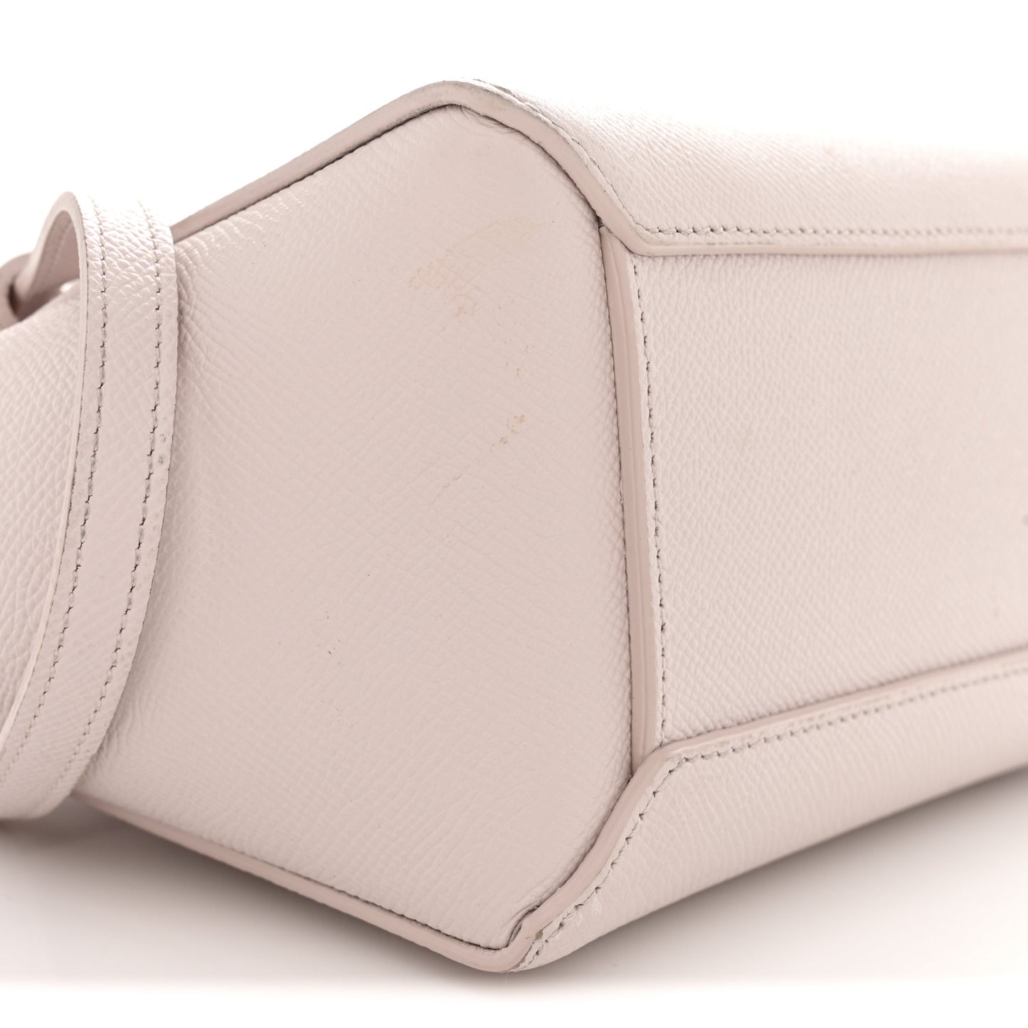 Grained Calfskin Nano Belt Bag Peony