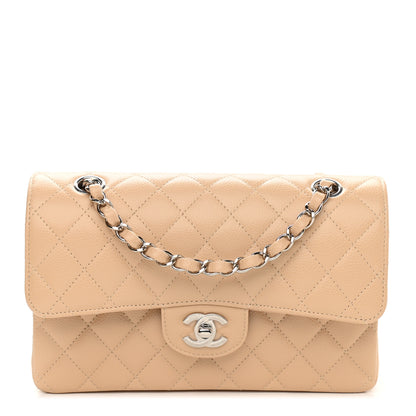 Chanel Caviar Quilted Small Double Flap Beige 1 of 9