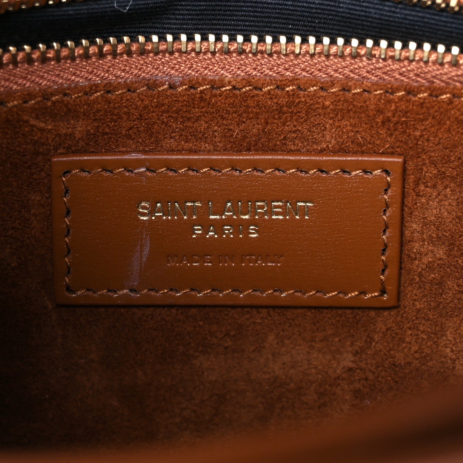 Saint Laurent Canvas Calfskin Classic Monogram Cassandra Natural Beige Brick 6 of 11