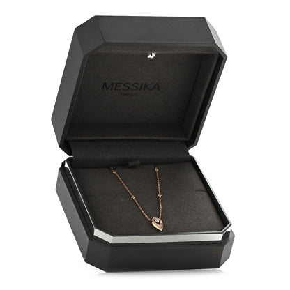 Messika 18K Rose Gold Diamond Fiery Necklace 6 of 6