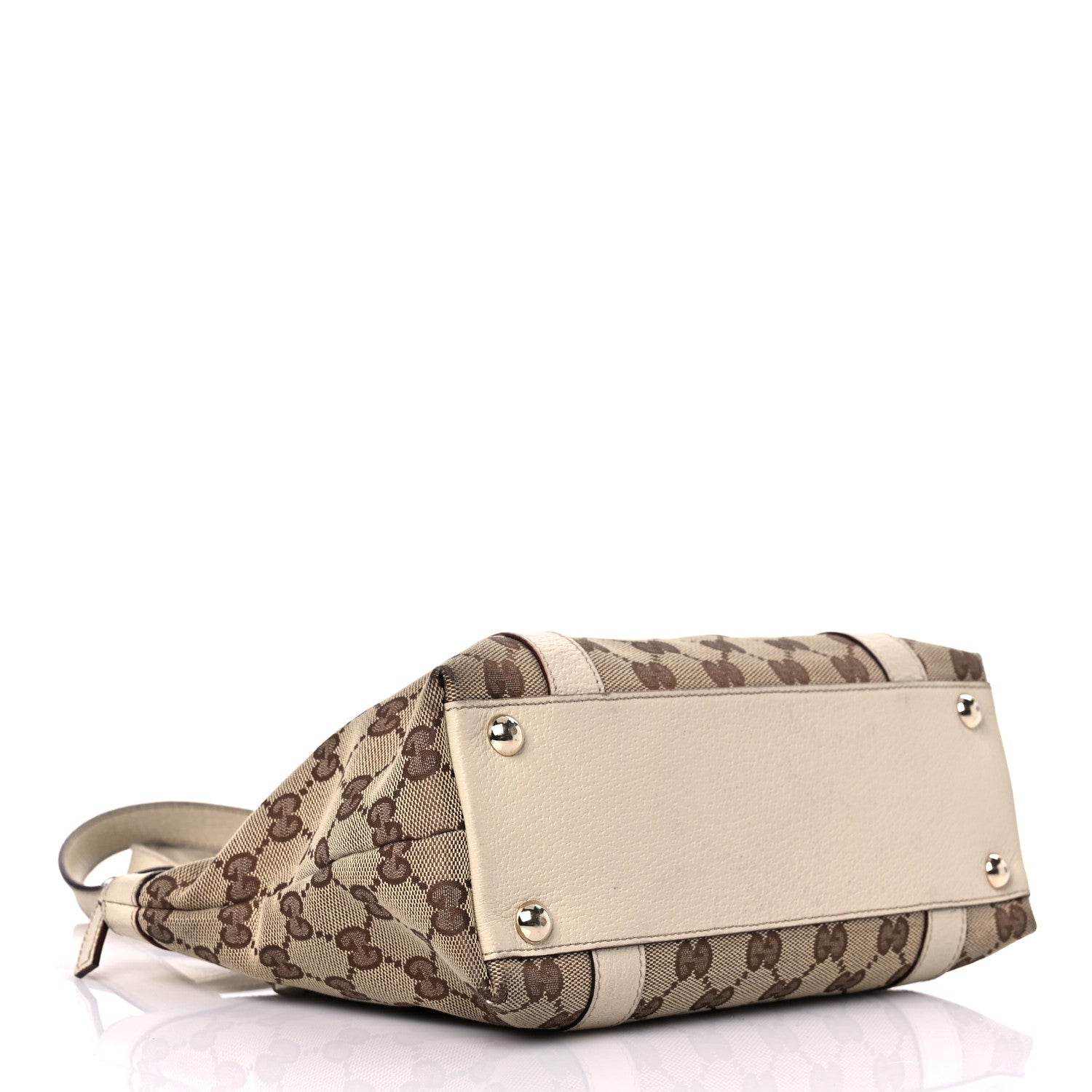 Gucci Monogram Small Abbey Tote Off White 7 of 41