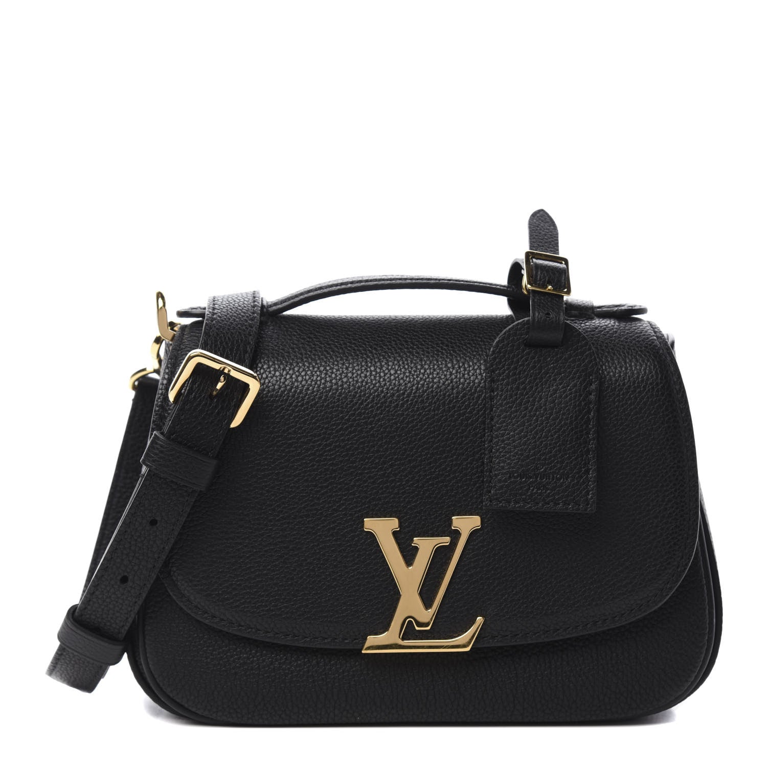 Louis Vuitton Grained Calfskin Vivienne NM Black 1 of 11