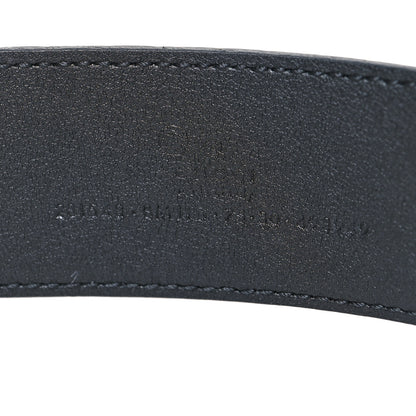 Gucci Soft Microguccissima Margaux Calfskin Belt 75 30 Black 3 of 5