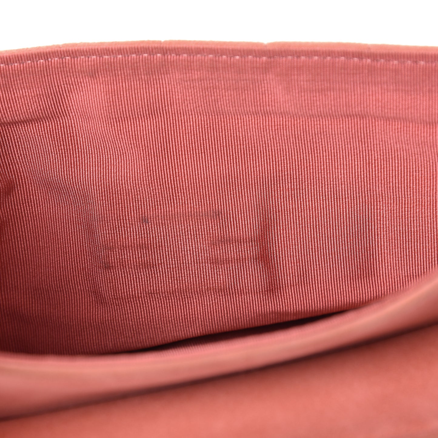 Suede Chocolate Bar Mademoiselle Flap Pink