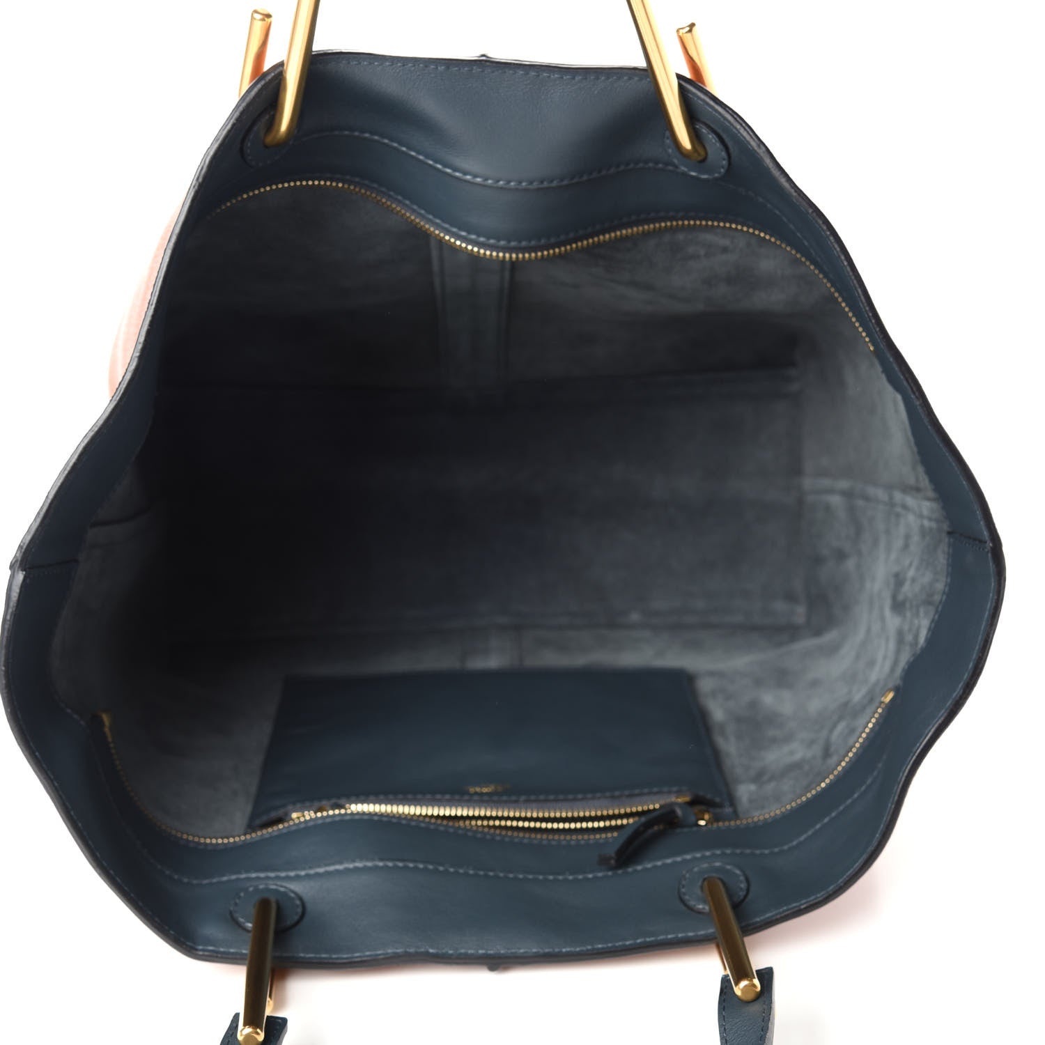 Chloe Grained Lambskin Keri Tote Caramel 5 of 10