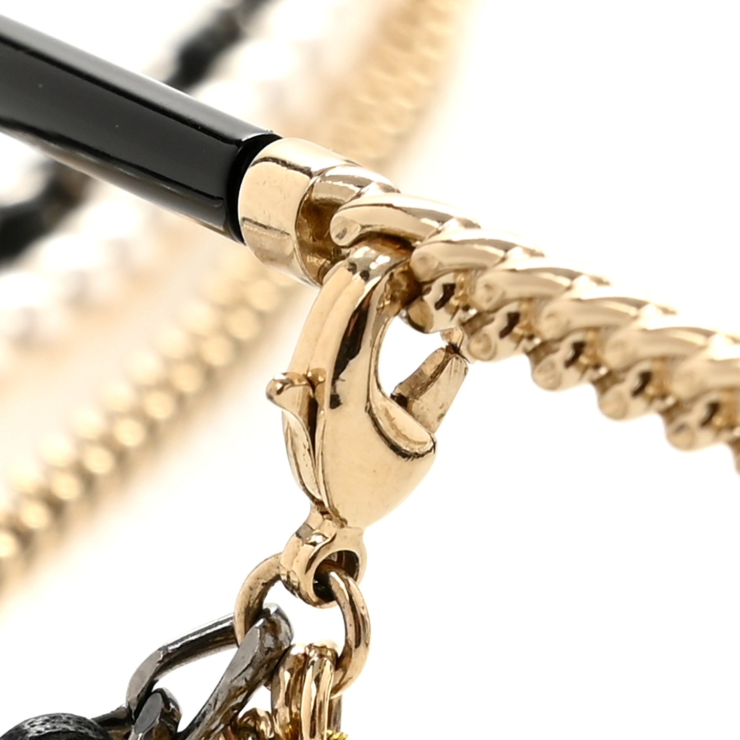 Round Chain Sunglasses 4245 Gold