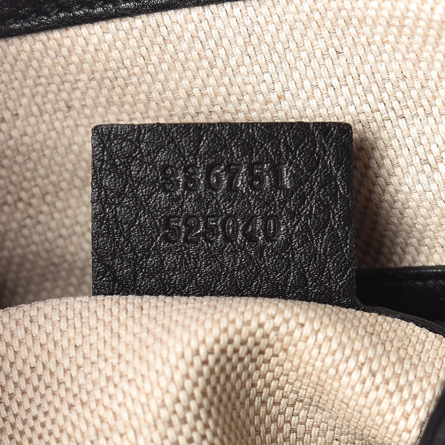 Pebbled Calfskin Small Soho Shoulder Bag Black