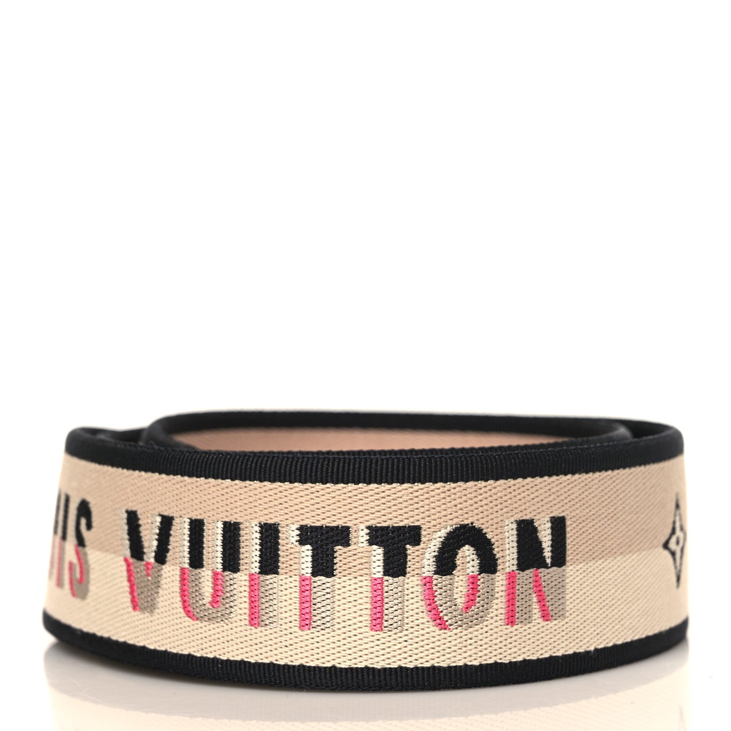 Louis Vuitton Jacquard Speedy Bandouliere 20 Shoulder Strap Black 2 of 5