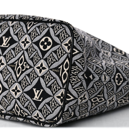 Louis Vuitton Jacquard Since 1854 Neverfull MM Grey 9 of 11