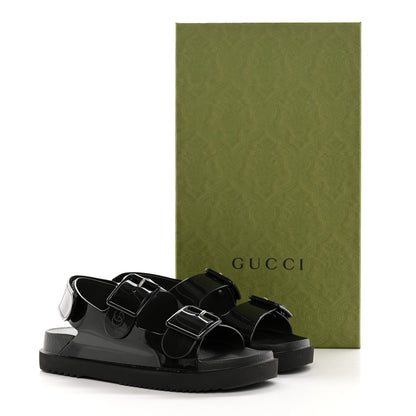 Gucci Rubber Mini Double G Womens Isla Dad Sandals 36 Black 12 of 12
