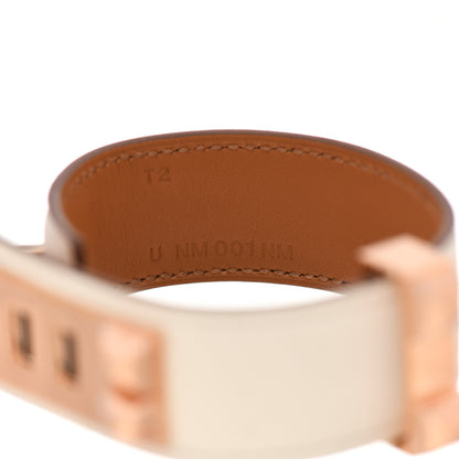 Hermes Swift Collier de Chien CDC 24 Bracelet T2 Nata 4 of 5