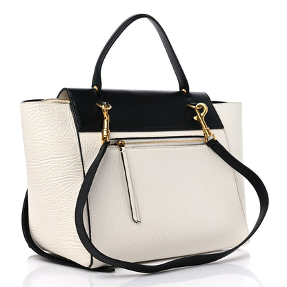 Celine Bullhide Mini Belt Bag Black White 3 of 13