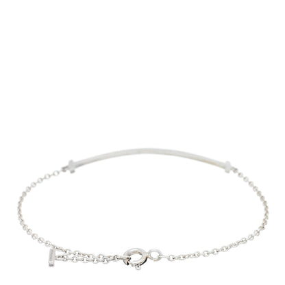 Tiffany Sterling Silver T Smile Bracelet 2 of 3