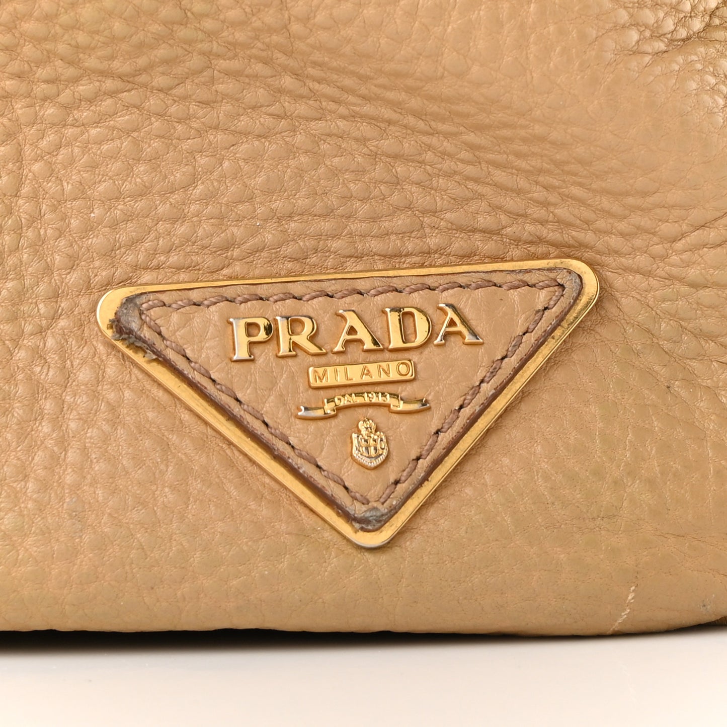 Vitello Daino Side Pocket Hobo Noisette