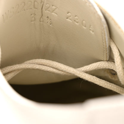 Hermes Glossed Calfskin First Derby 36.5 Beige Glaise 9 of 12