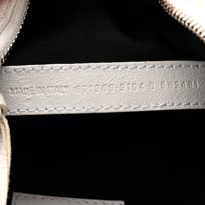 Balenciaga Agneau Arena Le Cagole Shoulder Bag XS Optic White 8 of 11