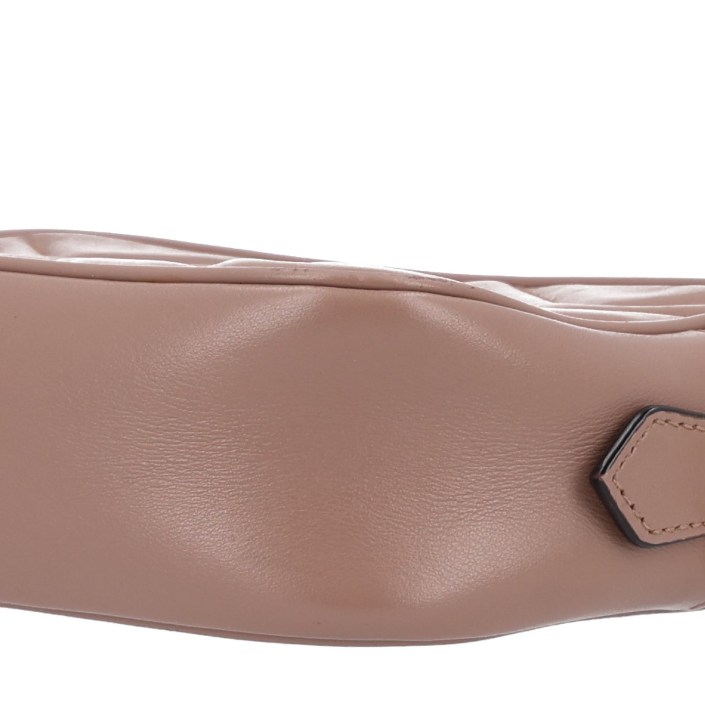 Calfskin Matelasse Mini GG Marmont Chain Shoulder Bag Porcelain Rose