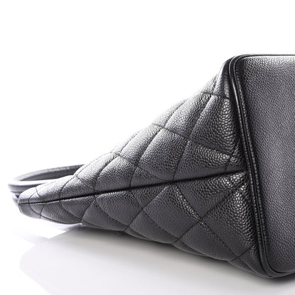 Chanel Caviar Quilted Medallion Tote Black 5 of 9