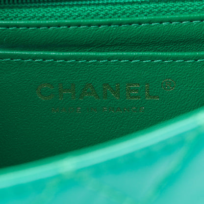 Chanel Aged Calfskin Quilted 2.55 Reissue Mini Flap Green 6 of 9