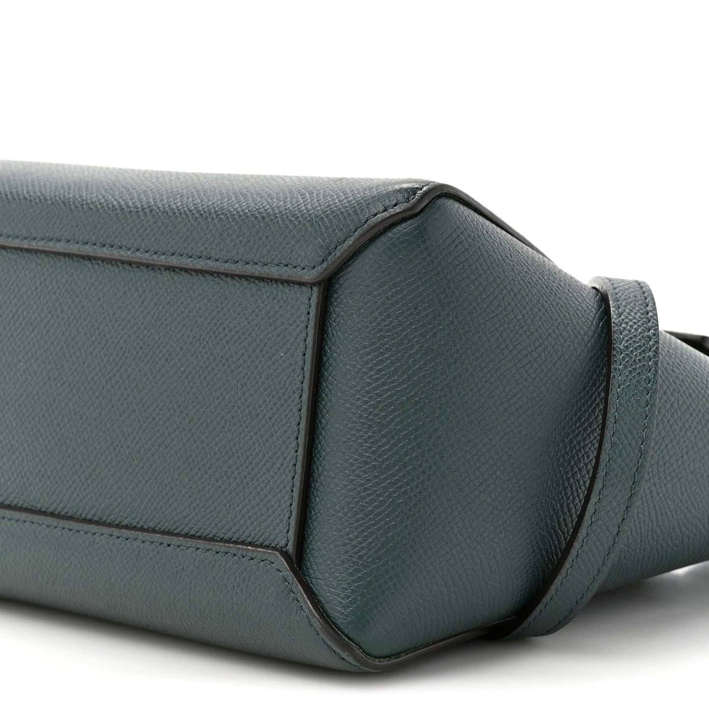 Grained Calfskin Nano Belt Bag Amazone