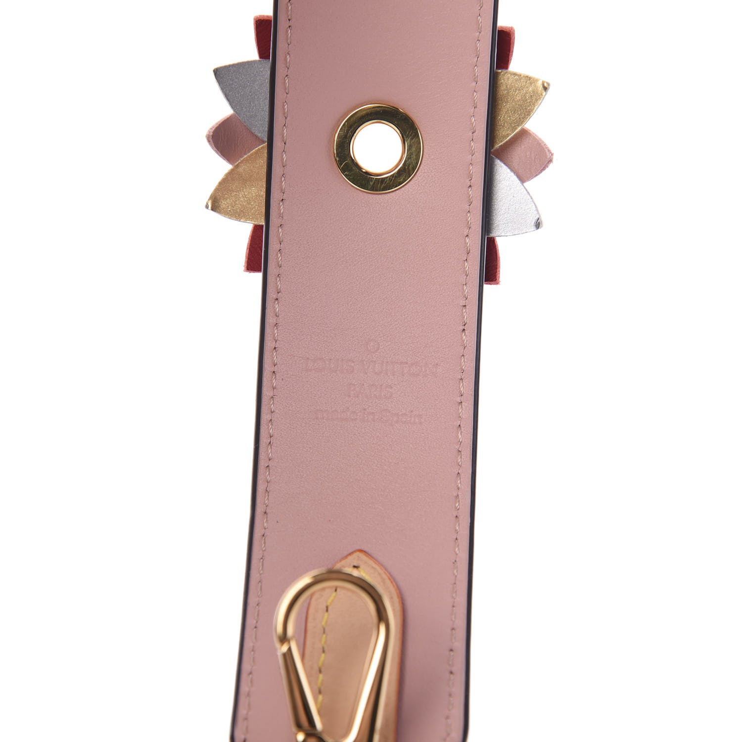 Louis Vuitton Monogram Flower Bandouliere Shoulder Strap Rose Ballerine 3 of 6
