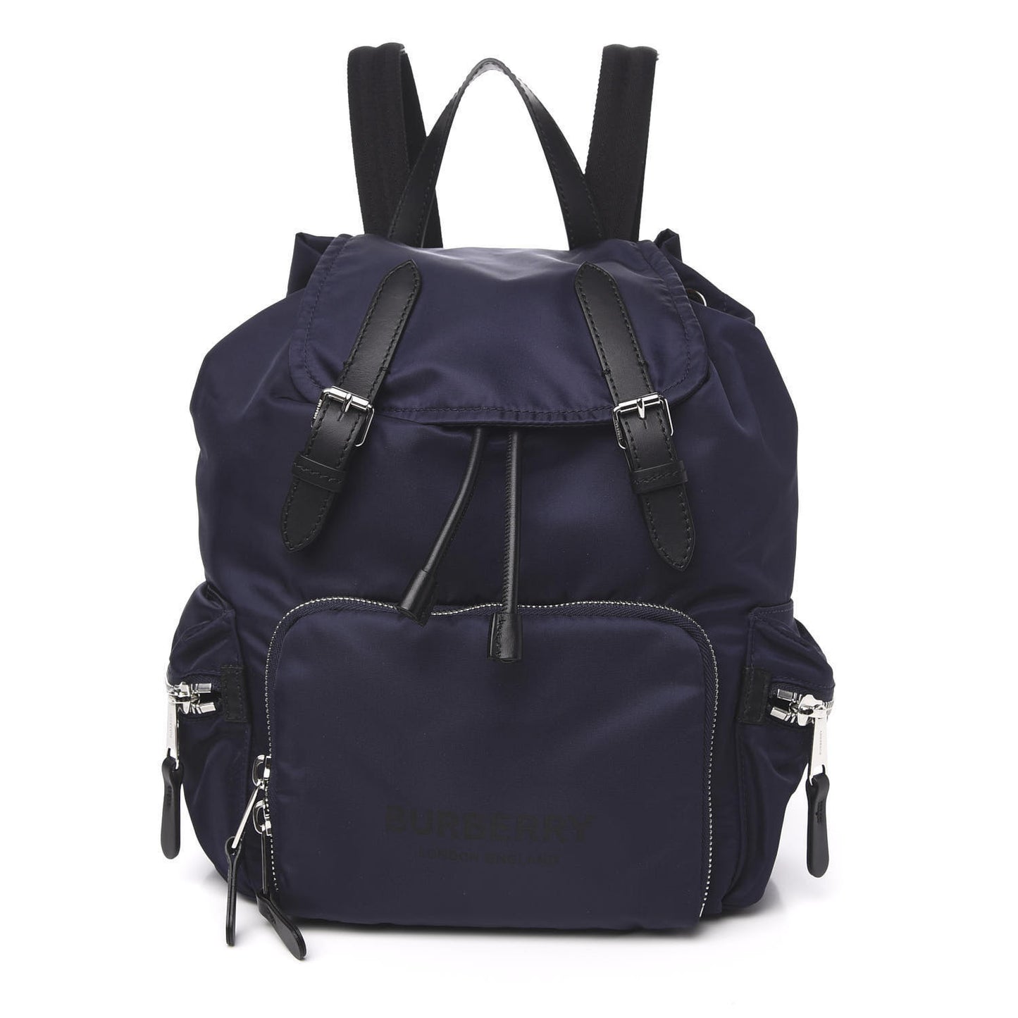 Nylon Medium Rucksack Backpack Ink Blue