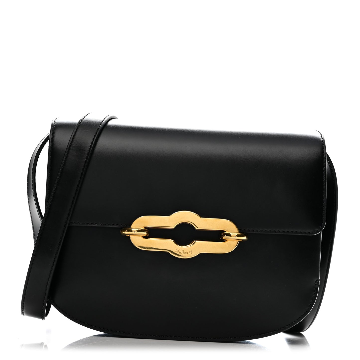 Super Lux Calfskin Small Pimlico Satchel Black