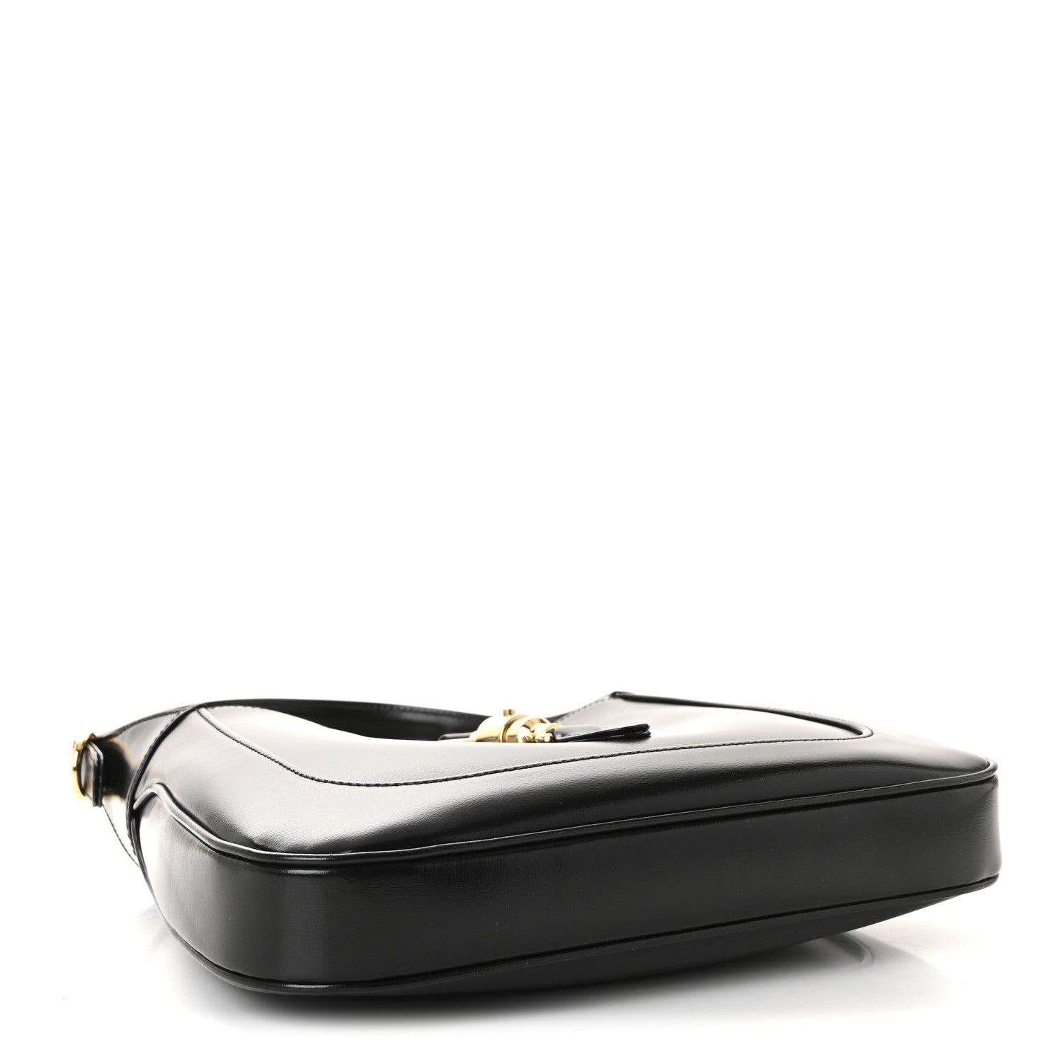 Gucci Boarded Dyana Lux Calfskin Small Jackie 1961 Hobo Black 4 of 10
