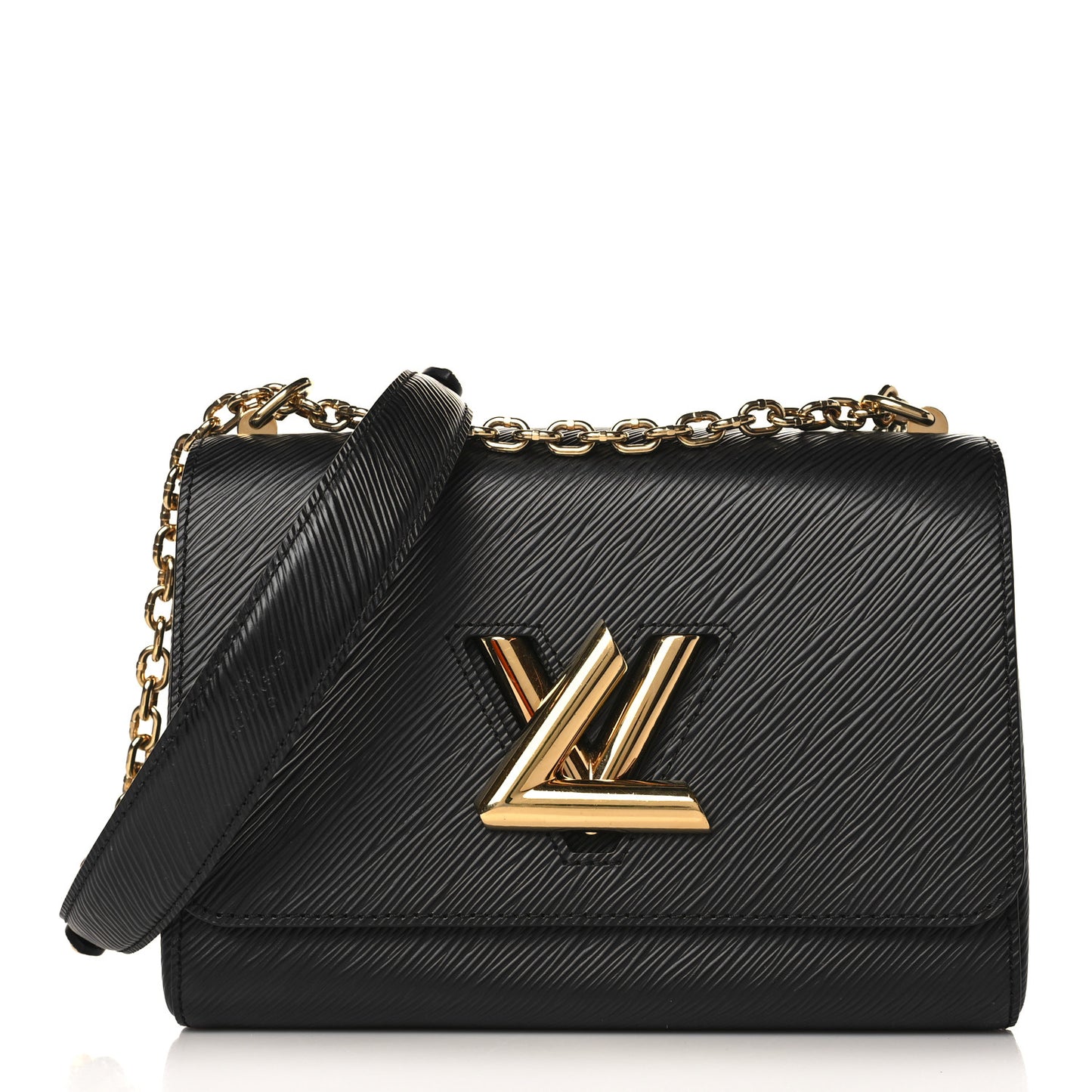 Epi Twist Shoulder Bag MM Black