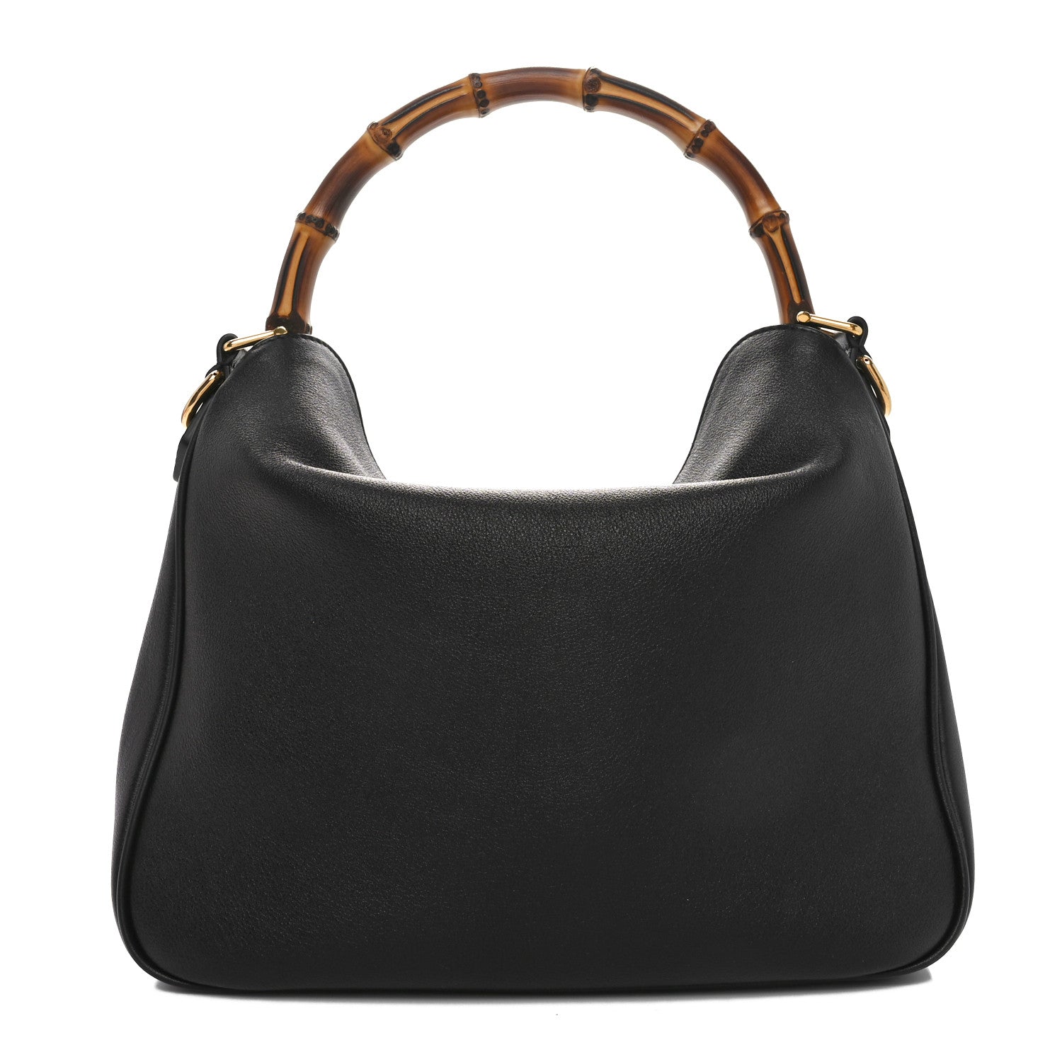 Gucci Softy Wonka Textured Dollar Calfskin Medium Diana Shoulder Bag Black 1 of 10