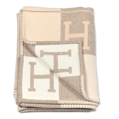 Hermes Wool Cashmere Avalon III Blanket Coco Camomille 2 of 3