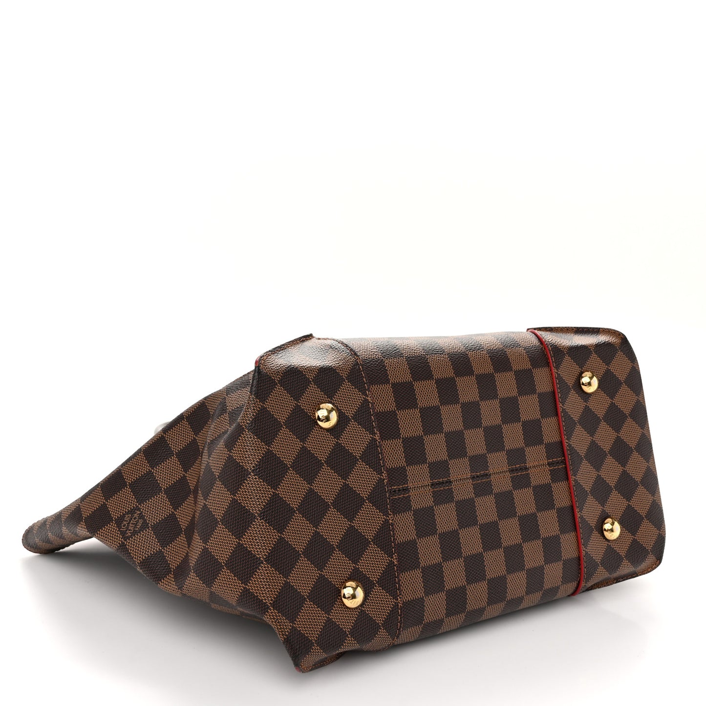 Damier Ebene Caissa Tote MM Cherry
