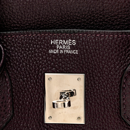 Hermes Togo Birkin 35 Raisin 6 of 11