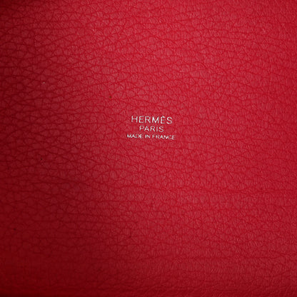 Hermes Taurillon Clemence Picotin Lock 18 PM Rose Mexico 6 of 10