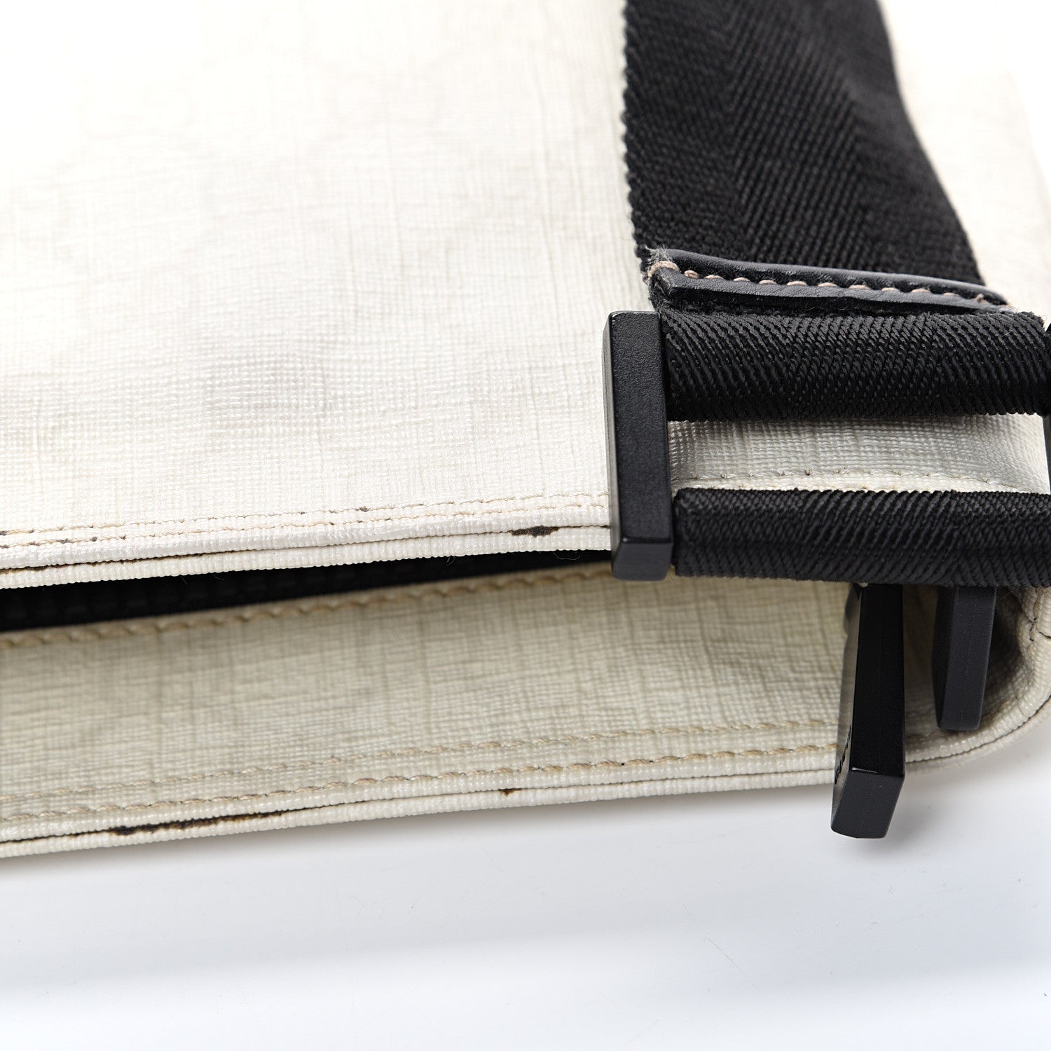Gucci GG Plus Monogram Web Messenger Bag White 12 of 17