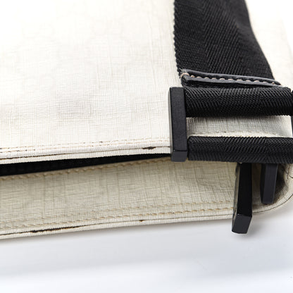 Gucci GG Plus Monogram Web Messenger Bag White 12 of 17