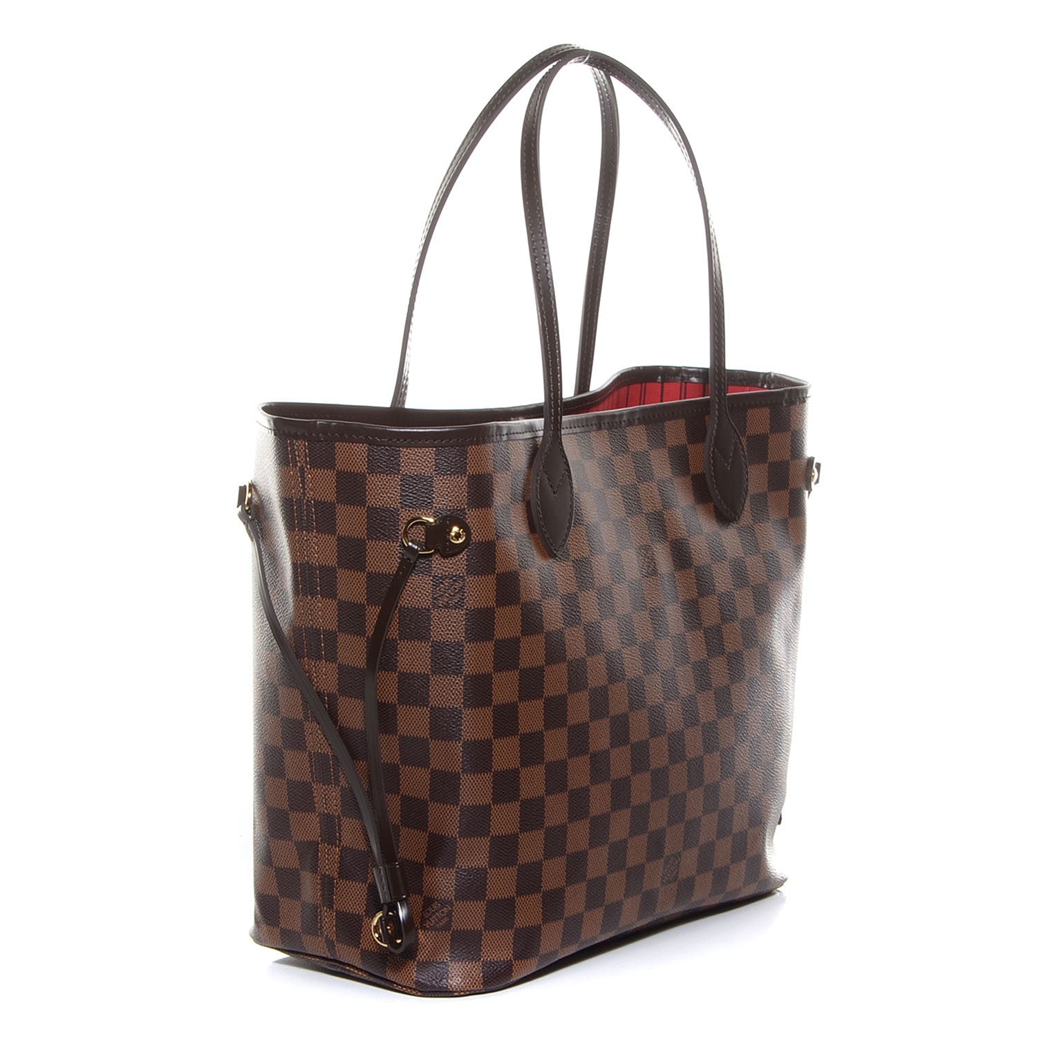 Louis Vuitton Damier Ebene Neverfull MM 3 of 9