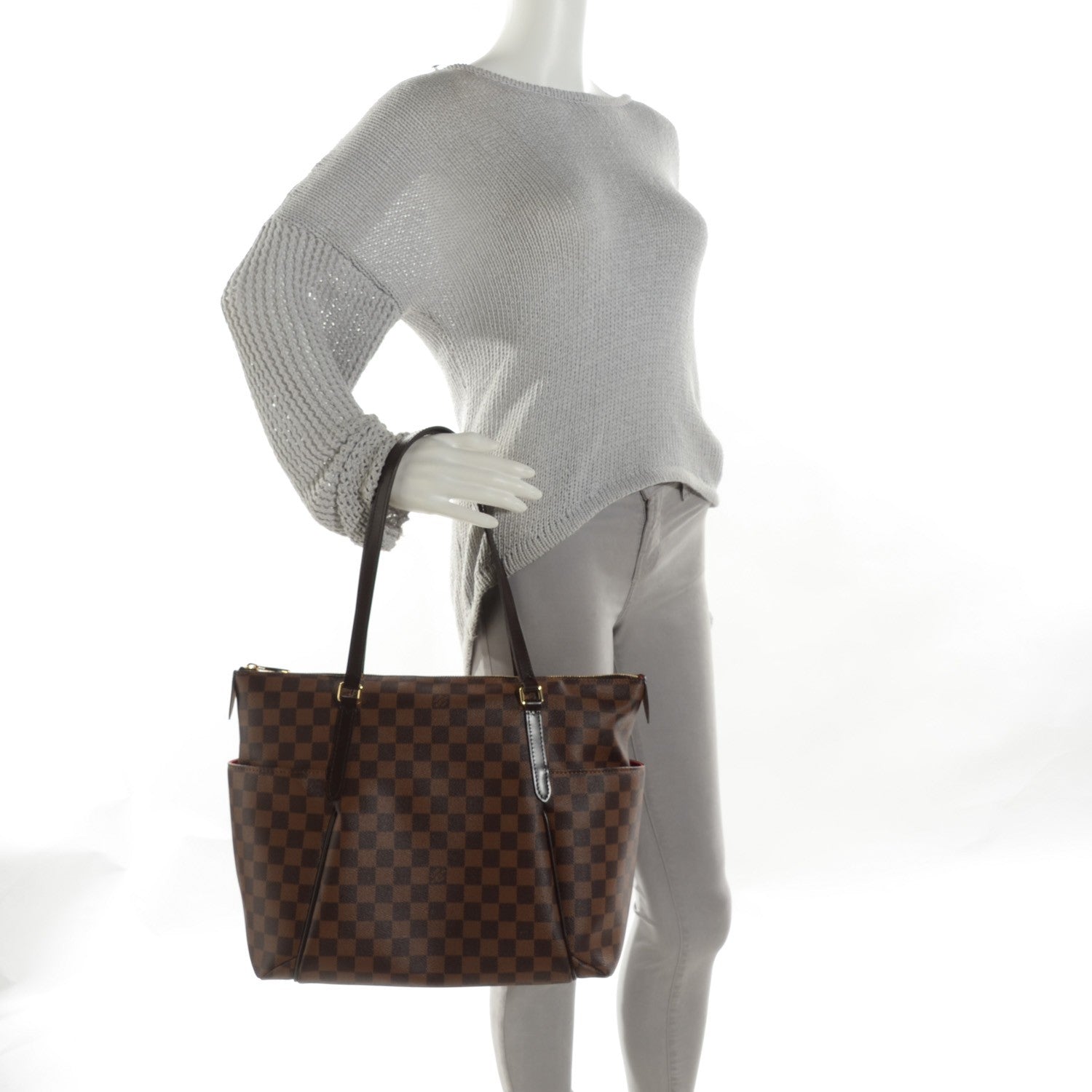 Louis Vuitton Damier Ebene Totally MM 2 of 8