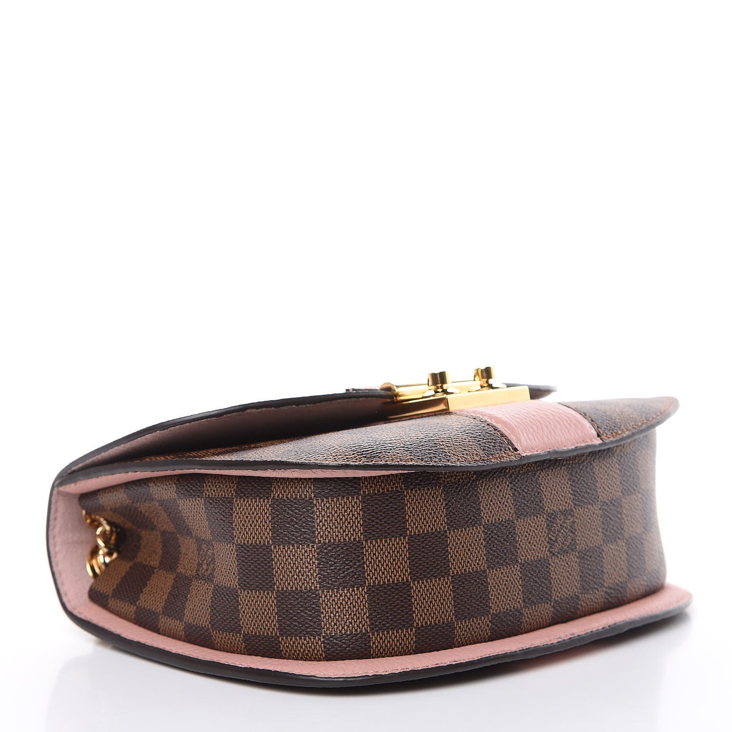 Damier Ebene Cuir Taurillon Wight Magnolia