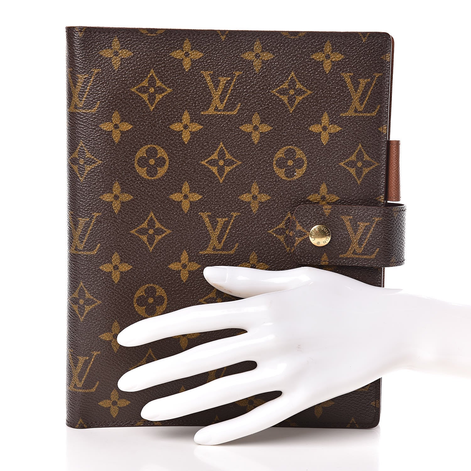 Louis Vuitton Monogram Large Ring Agenda Cover 2 of 11