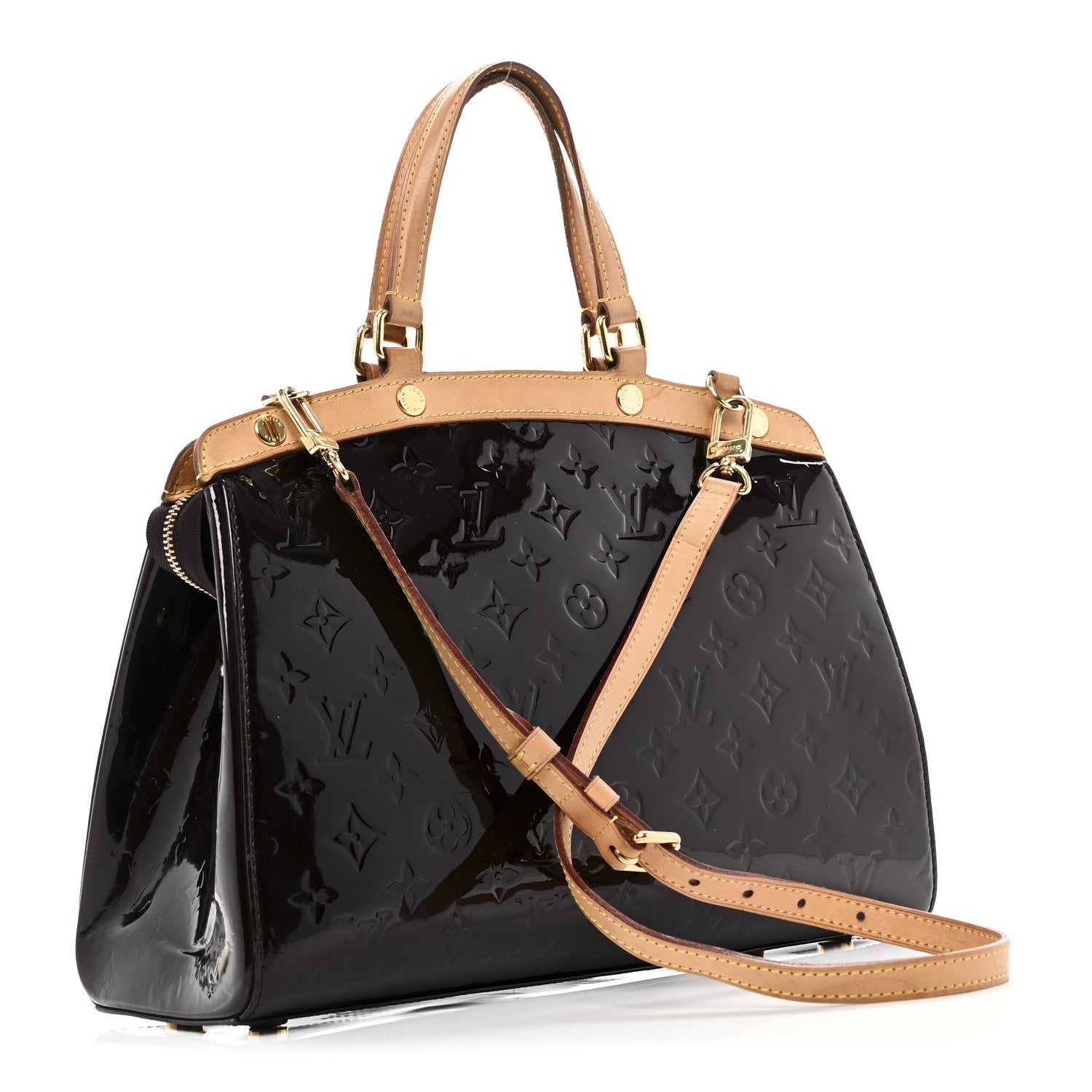 Louis Vuitton Vernis Brea MM Amarante 3 of 9