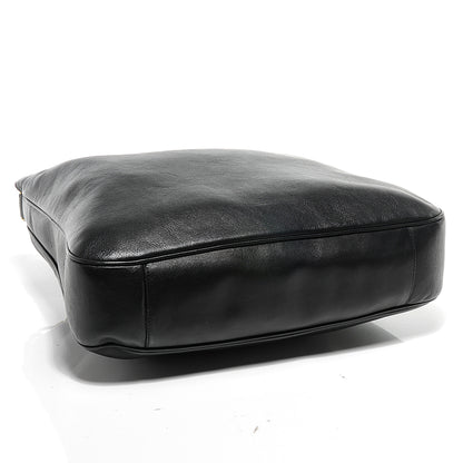 Gucci Leather Bamboo Top Handle Tote Black 6 of 8