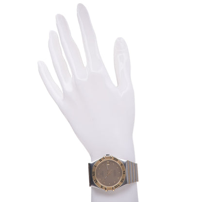 Omega Stainless Steel 18K Yellow Gold 35mm Constellation Chronometer Automatic Watch Champagne 368.1075 2 of 7