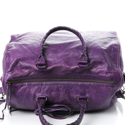 Balenciaga Agneau Classic Hardware Kraft Dark Violet 11 of 13