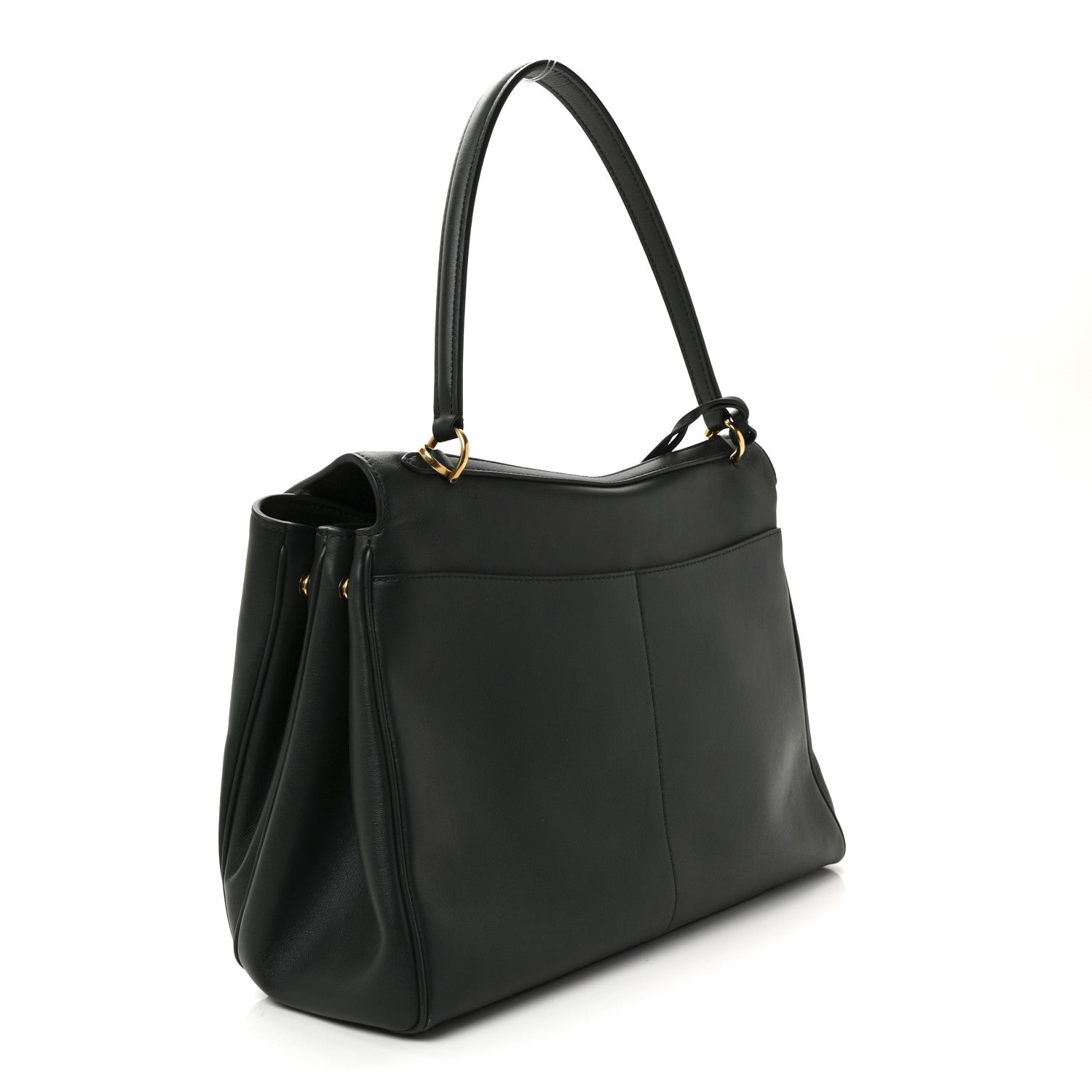 Balenciaga Natural Smooth Calfskin Medium Rodeo Top Handle Handbag Pine Green 3 of 9