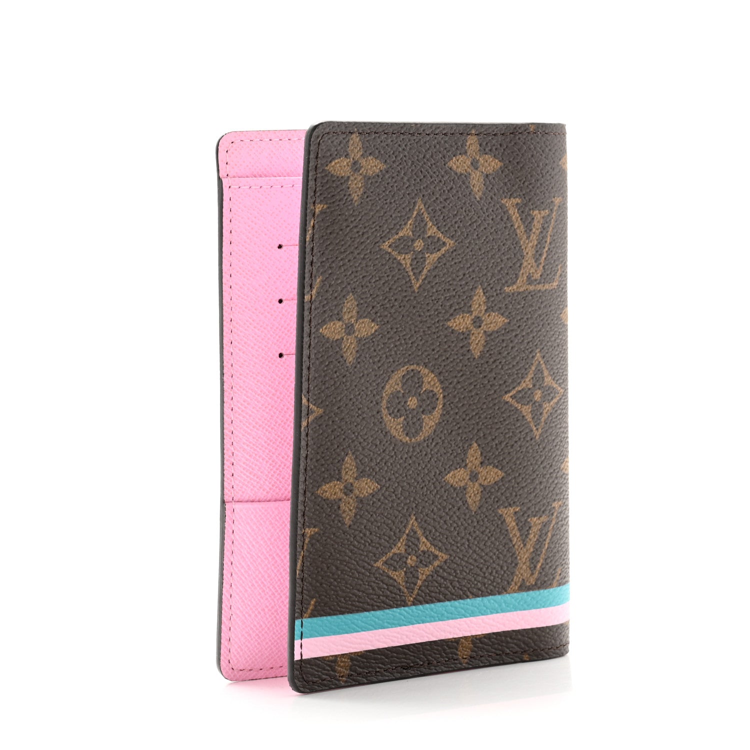 Louis Vuitton Monogram 2016 Christmas Animation Passport Cover Rose Ballerine 3 of 7