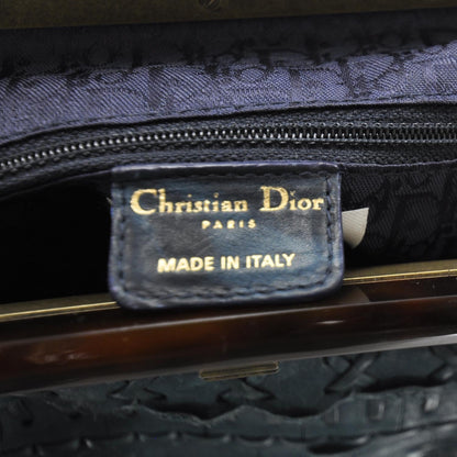 Christian Dior Leather Samourai 1947 Armour Frame Bag 9 of 11