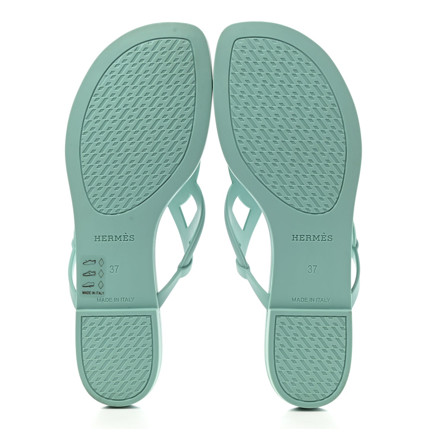 Rubber Womens Egerie Sandals 37 Vert Embrun